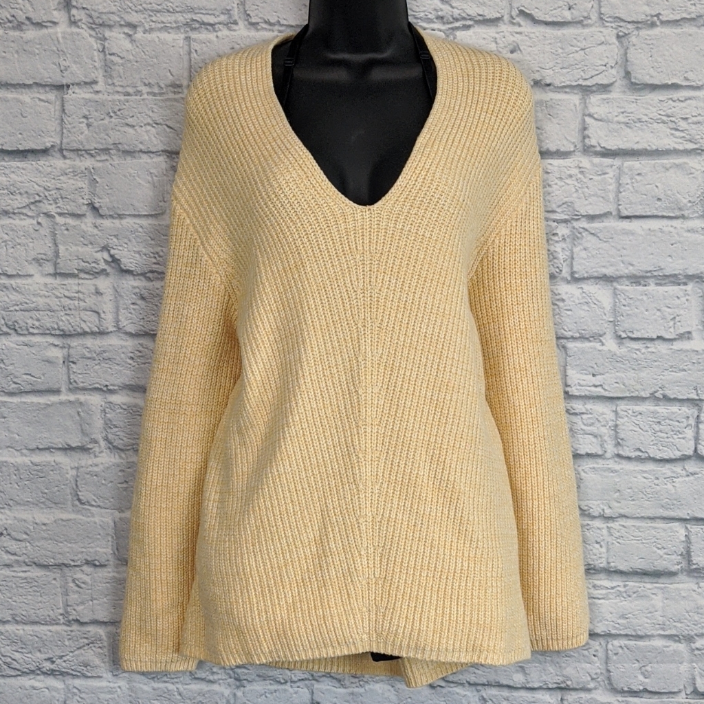 Urban Outfitters Oversized Deep Vneck Knit